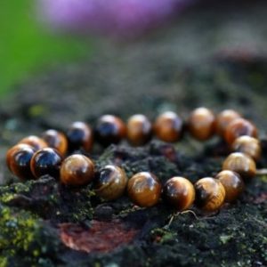 Gelang Batu Tiger Eye Asli