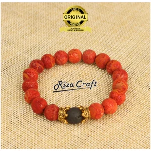 Gelang Batu Marjan Asli