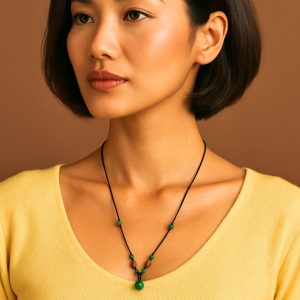Kalung Giok Tali Hitam