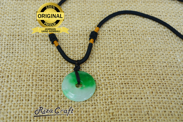  Kalung  Giok  Tali Hitam 