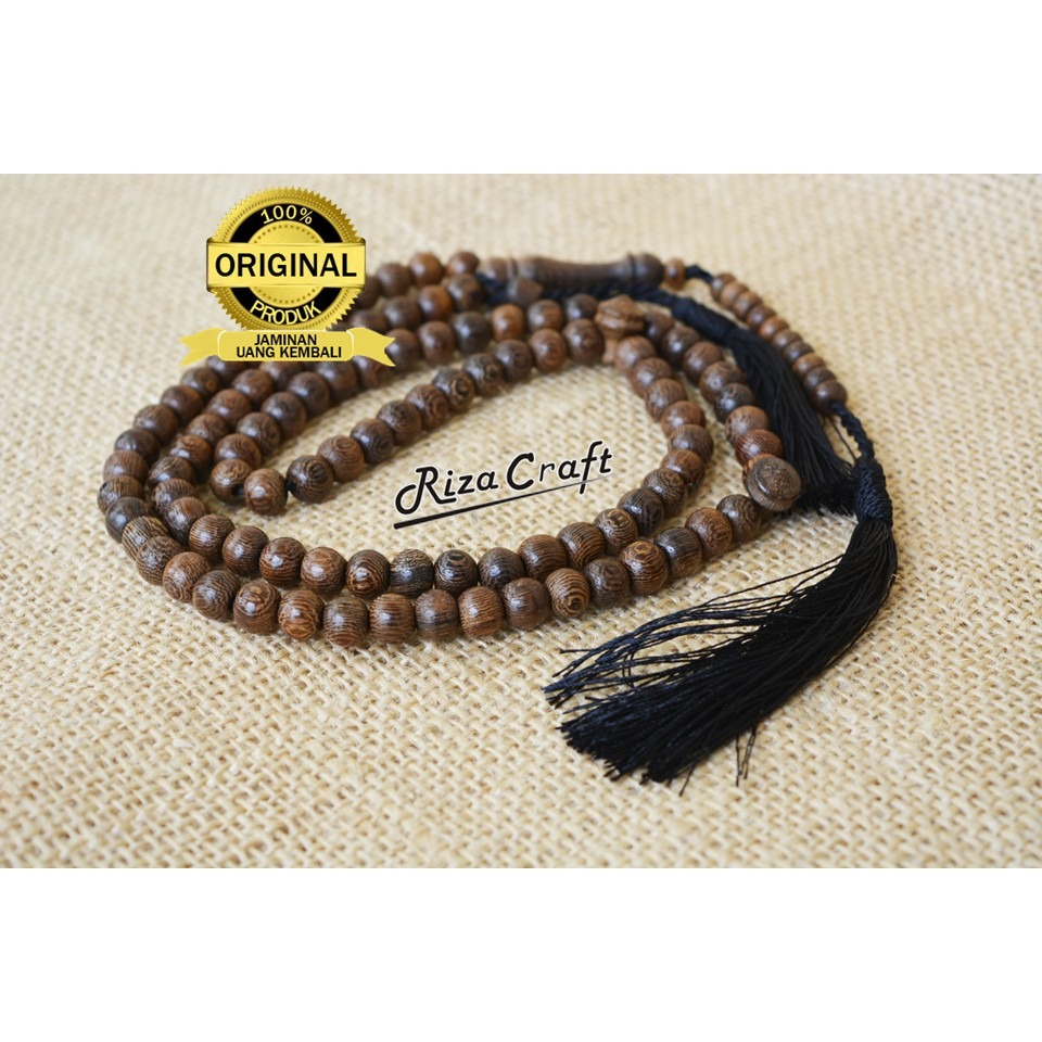 Tasbih Kayu Galih Kelor Asli 99 Butir