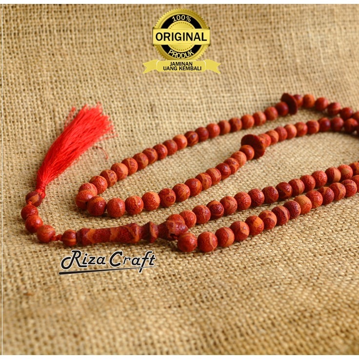 Tasbih Batu Marjan Merah