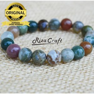 Gelang Batu Akik Wanita Indian Agate