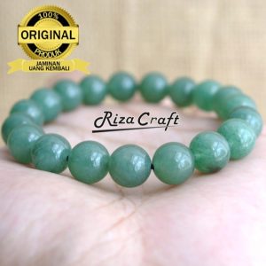 Gelang Batu Aventurine Asli