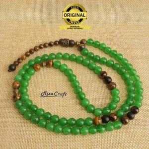Tasbih Batu Giok Hijau