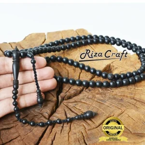 Tasbih Kayu Hitam Asli Eboni