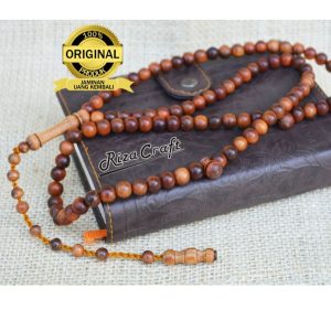 Tasbih Kayu Raja Agathis Merah