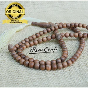 Tasbih Kayu Tesek Asli