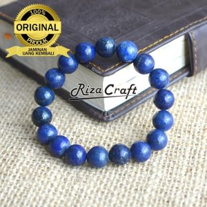 Gelang Batu Lapis Lazuli Biru Super