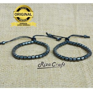 Gelang Couple Batu Blustin Badar Besi