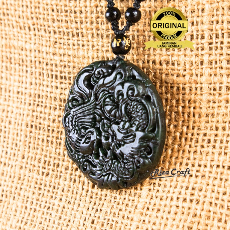 Kalung Kesehatan Batu Giok Hitam - Image 6