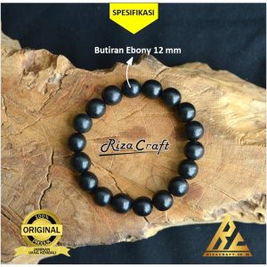 Gelang Kayu Eboni Asli