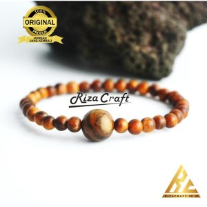 Gelang Tasbih Pria Wanita Kayu Gaharu