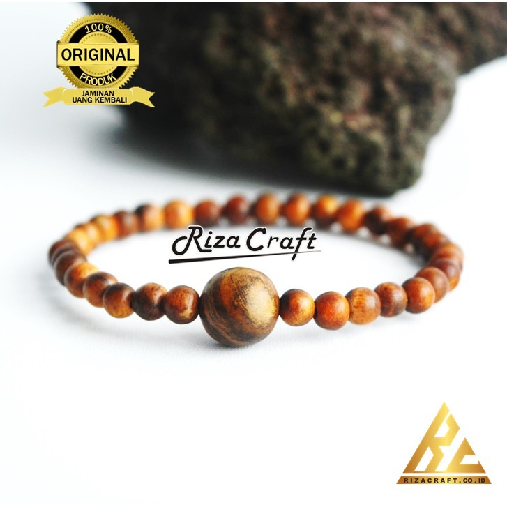 Gelang Tasbih Pria Wanita Kayu Gaharu