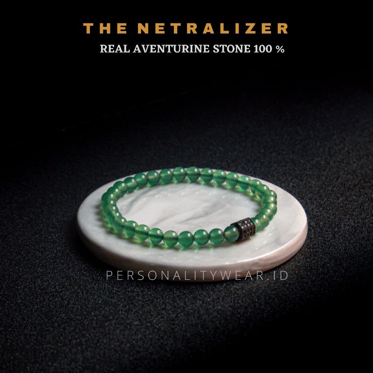 Gelang Tasbih untuk Wanita Batu Aventurine
