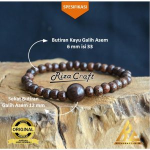 Gelang Kayu Galih Asem Hitam