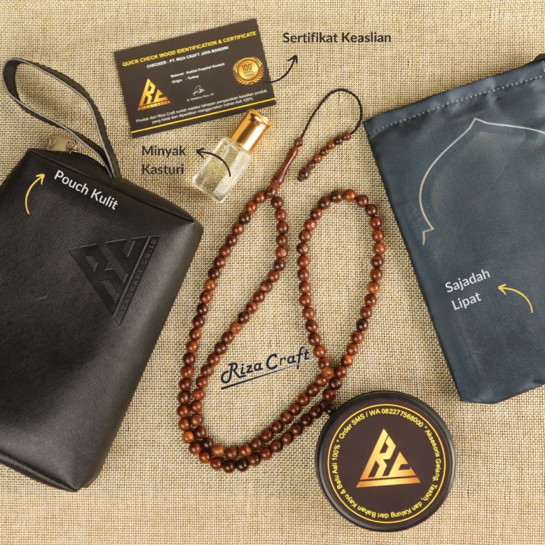 Tasbih Kayu Kokka ASLI Original