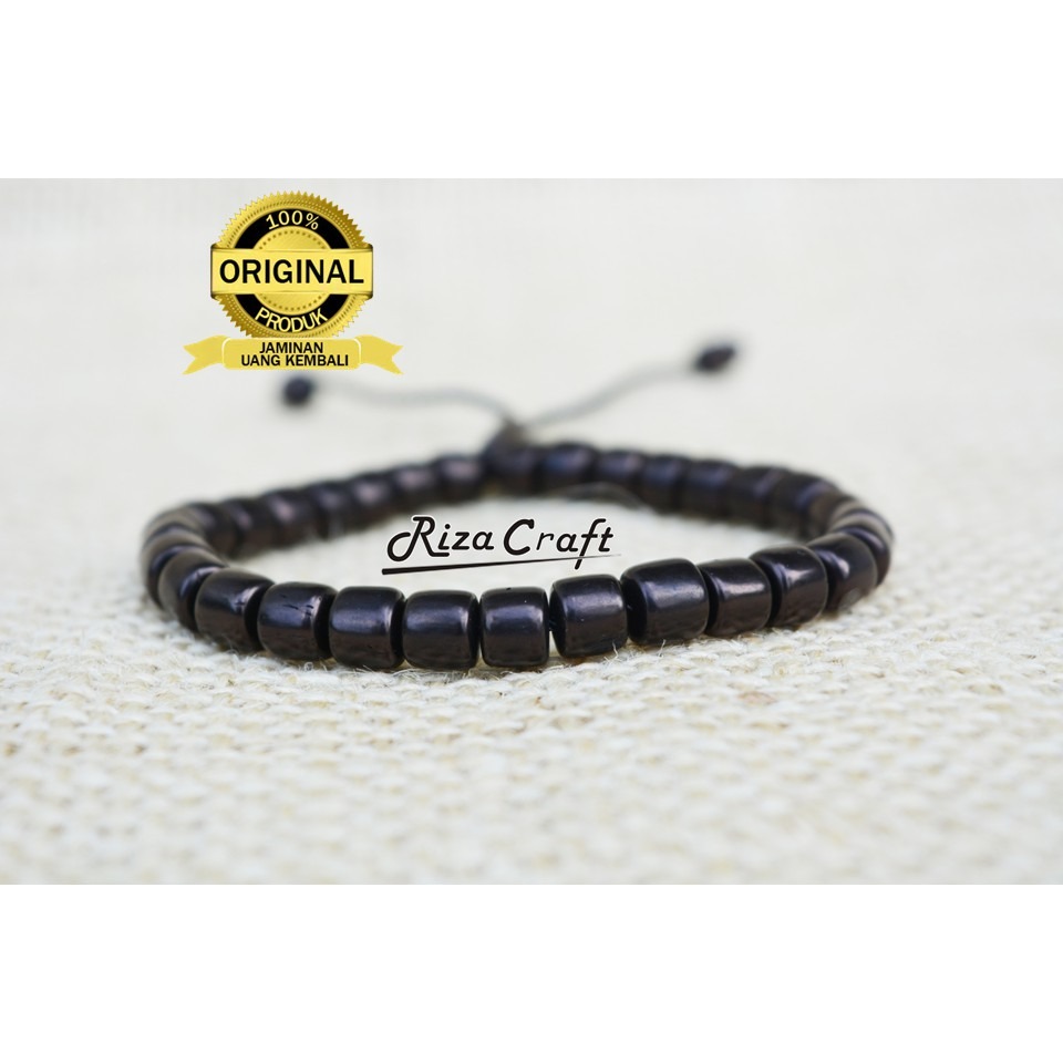 Gelang Kayu Kokka Hitam 33