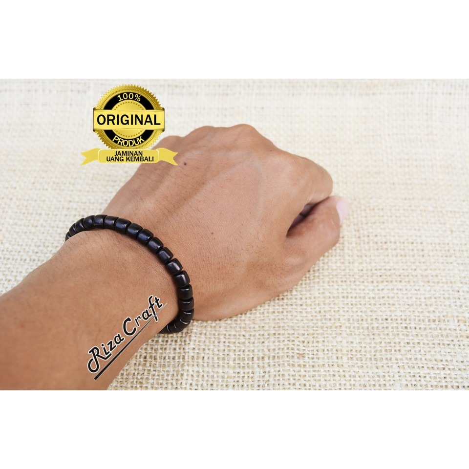 Gelang Kayu Kokka Hitam 33