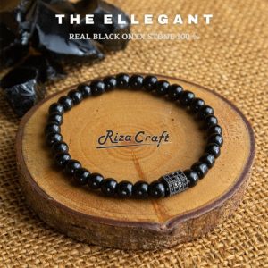 Gelang Tasbih Hitam Onyx