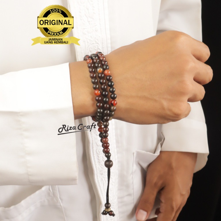 Kalung Tasbih Batu Yaman