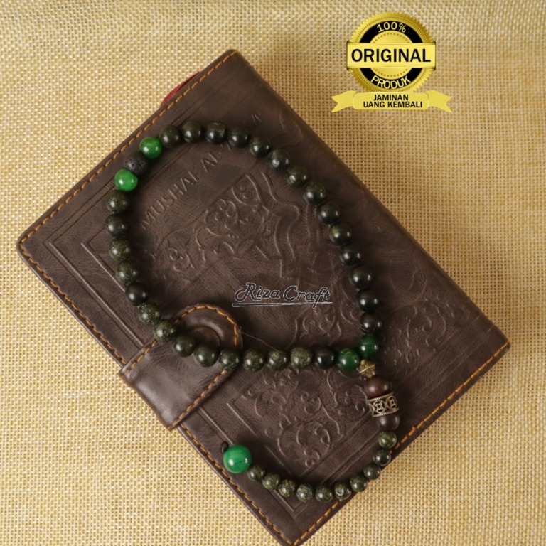 Tasbih Batu Giok Hitam ASLI Aceh