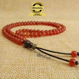 Tasbih Batu Merah Siam Delima
