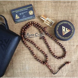 Tasbih Kayu Gaharu Hitam Asli Super
