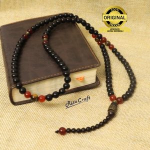 Black Red 99 Tasbih Kayu Kokka