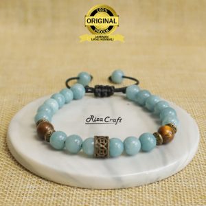 Gelang Batu Asih Aquamarine