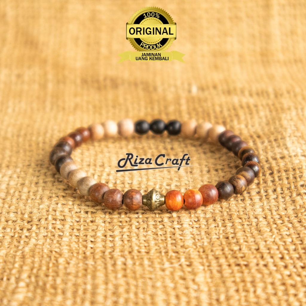 Gelang Tasbih Kayu Nusantara 33