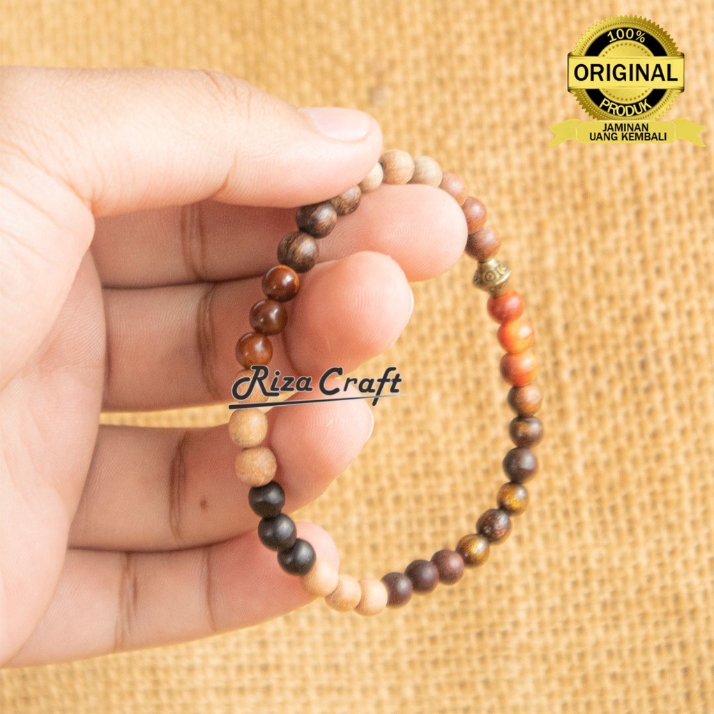 Gelang Tasbih Kayu Nusantara 33
