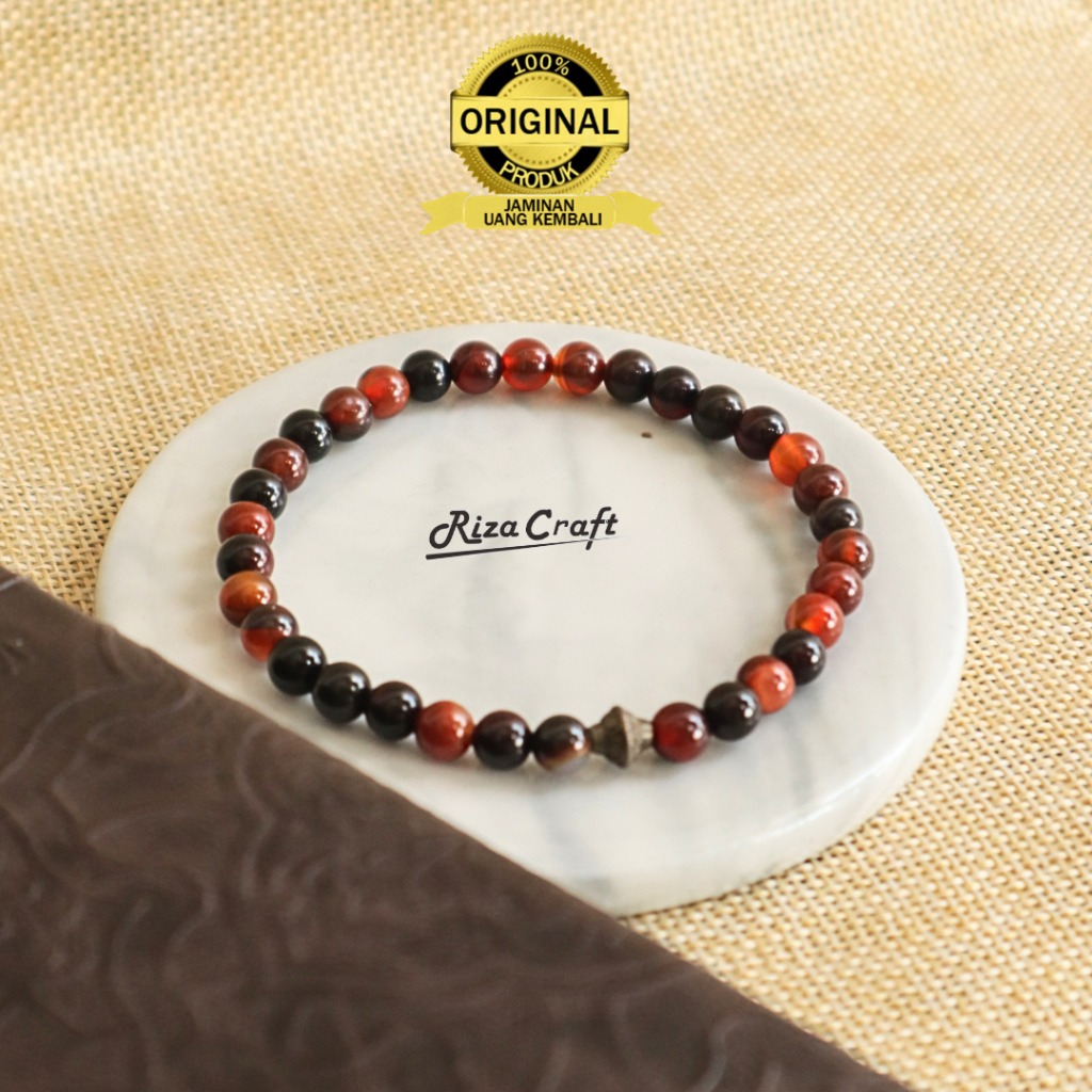 Gelang Tasbih Batu Akik Yaman