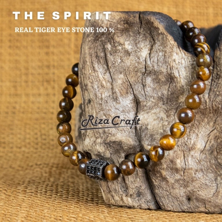 Gelang Tasbih Pria Wanita Tiger Eye