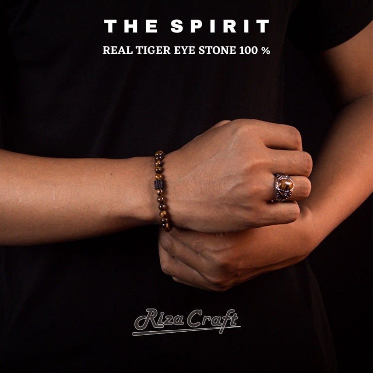 Gelang Tasbih Pria Wanita Tiger Eye