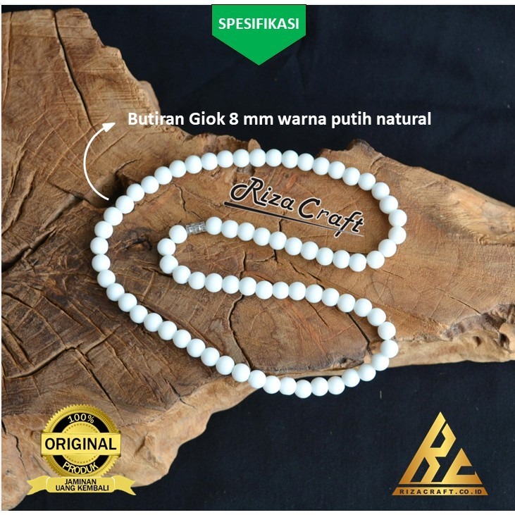 Kalung Giok Putih Susu