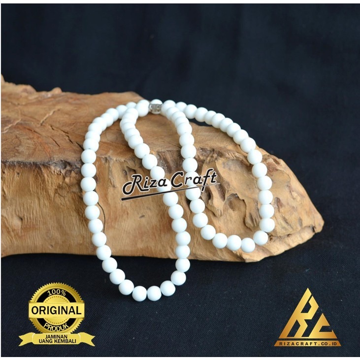 Kalung Giok Putih Susu