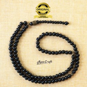Tasbih Batu Akik Hitam 99