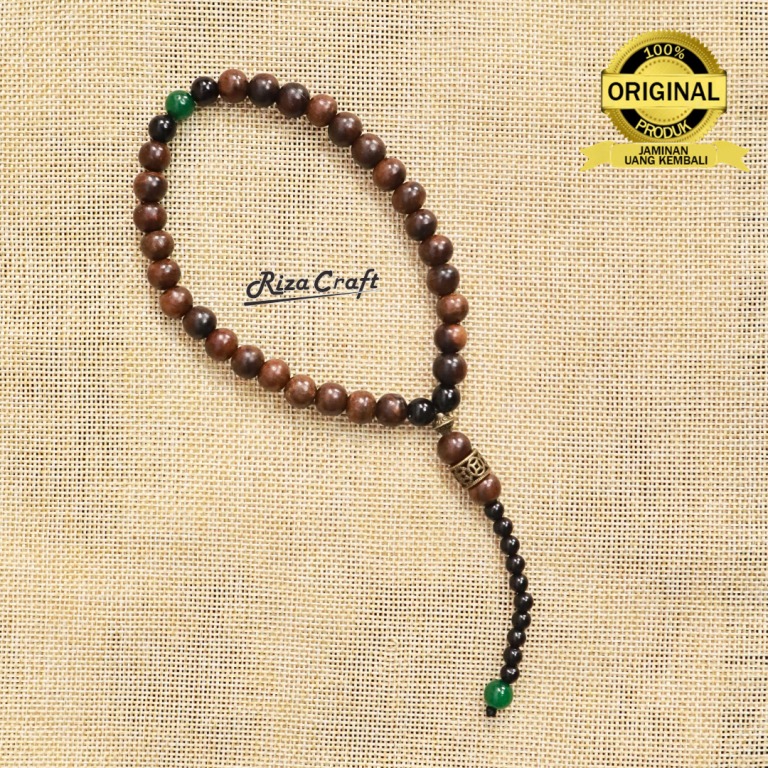 Tasbih Gaharu Asli Hitam Kalimantan