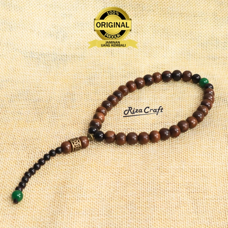 Tasbih Gaharu Asli Hitam Kalimantan