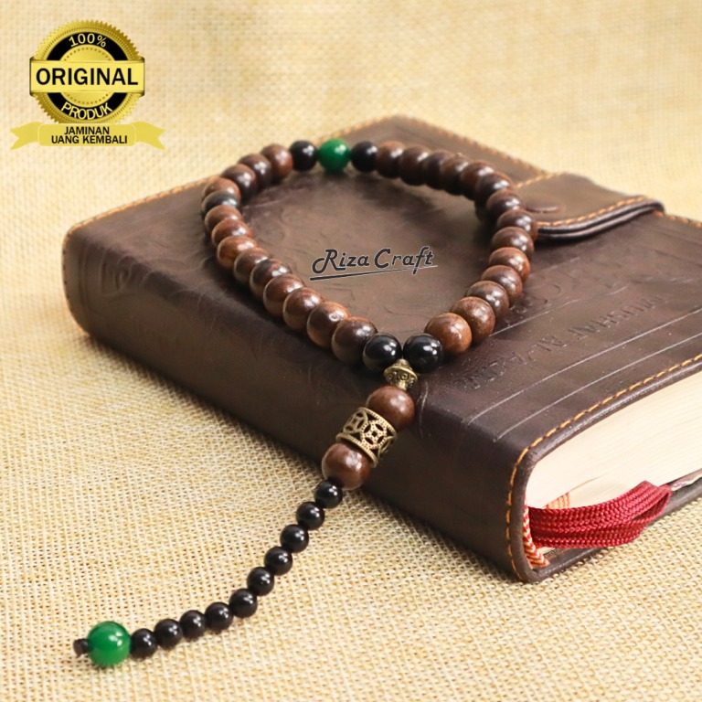 Tasbih Gaharu Asli Hitam Kalimantan